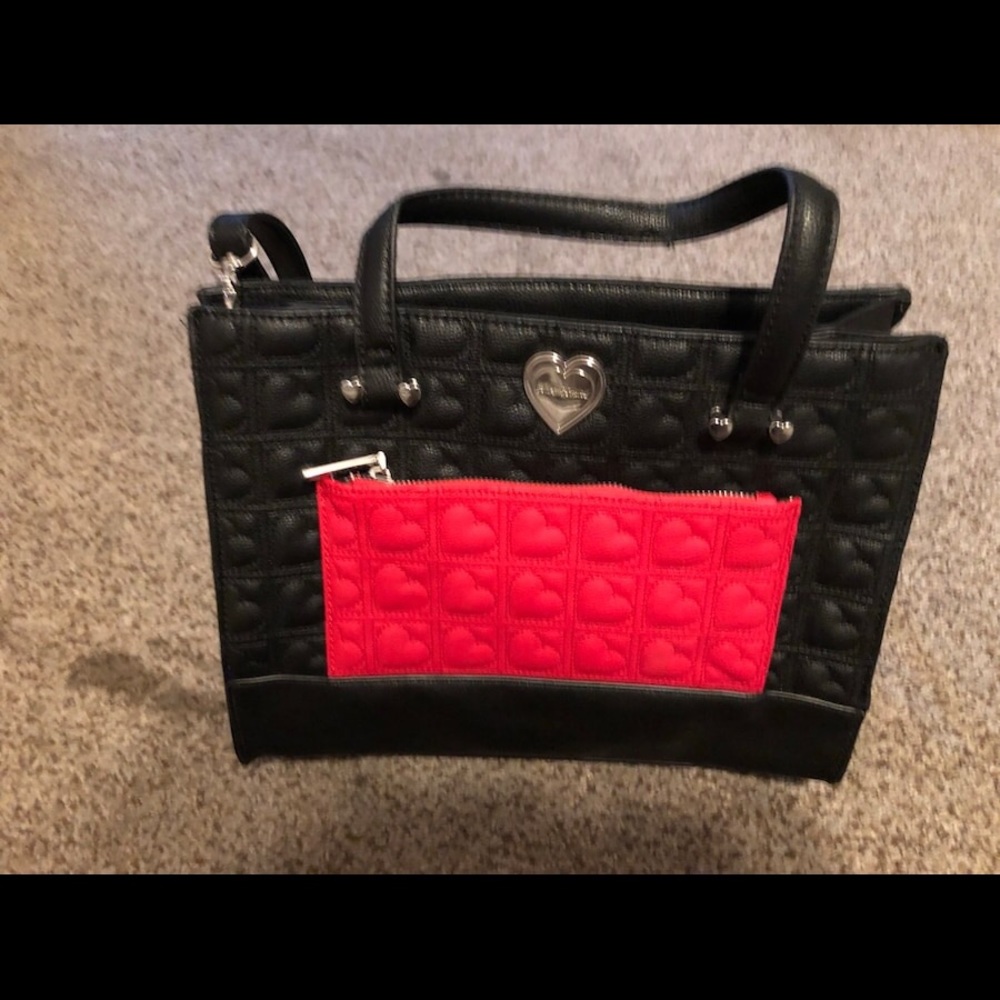 Betsey Johnson purse and wallet. Brand new!